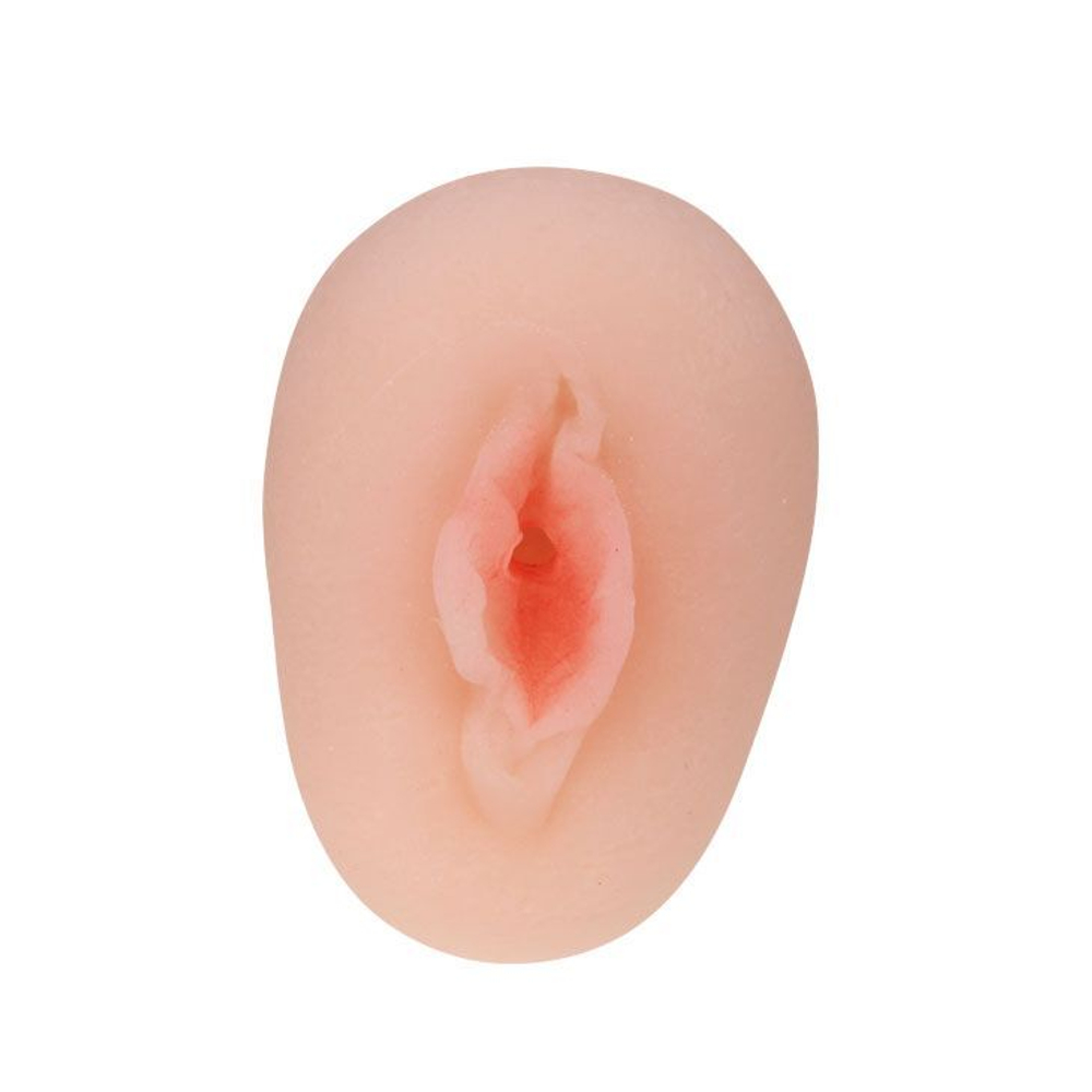 Телесный мастурбатор-вагина с грушей (Цвет: телесный)