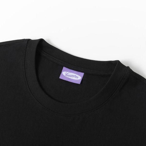 Футболка Sprayed logo черная - фото 8