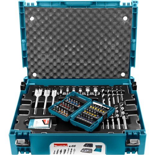 Набор сверл и бит Makita 66 шт   B-43044