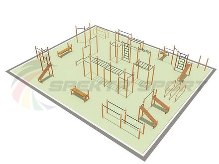 Парковая площадка для Воркаут и GTO 1_76mm