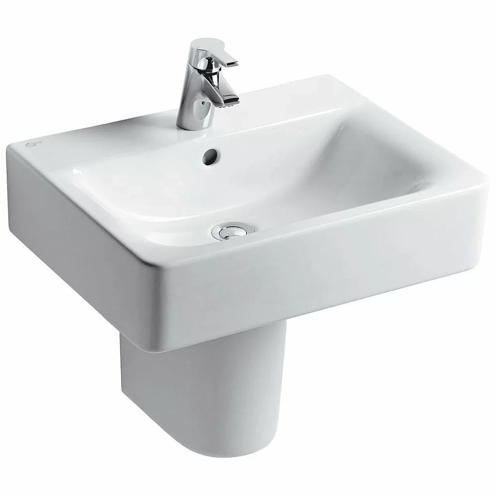 Раковина на полупьедестале Ideal Standard Connect 55 E784401 белая