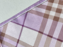 Платок сиреневый в клетку Burberry