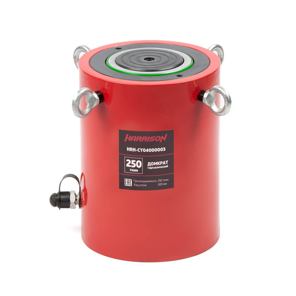 HRH-CY04000003 Гидравлический домкрат, однополостной 250 тонн, 300 мм