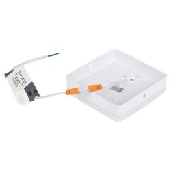 Светильник светодиодный ЭРА LED 16-18-4K накладной квадратный 18Вт 4000К | Downlight