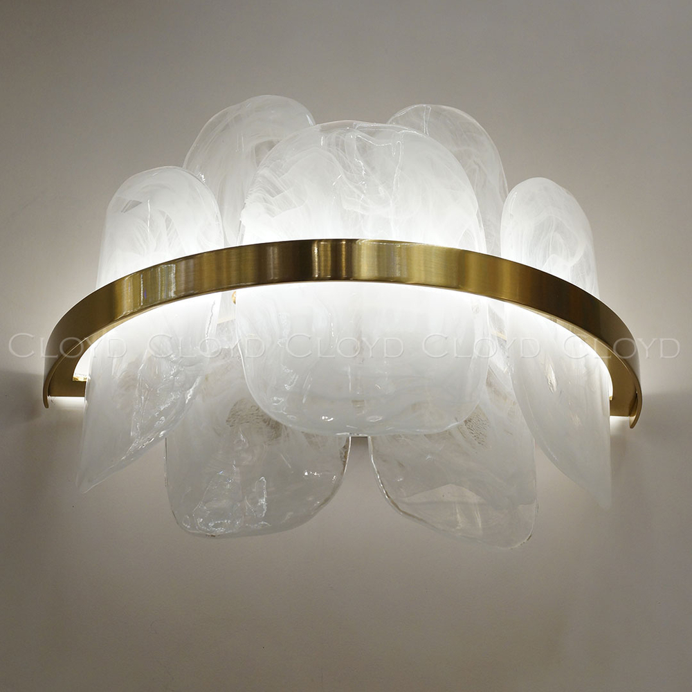 Бра Cloyd COLD W1 / выс. 28 см - латунь (арт.20419)