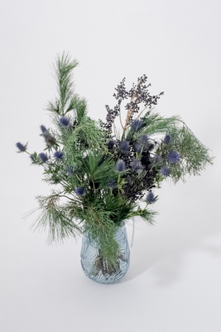 Зимний с эрингиумом