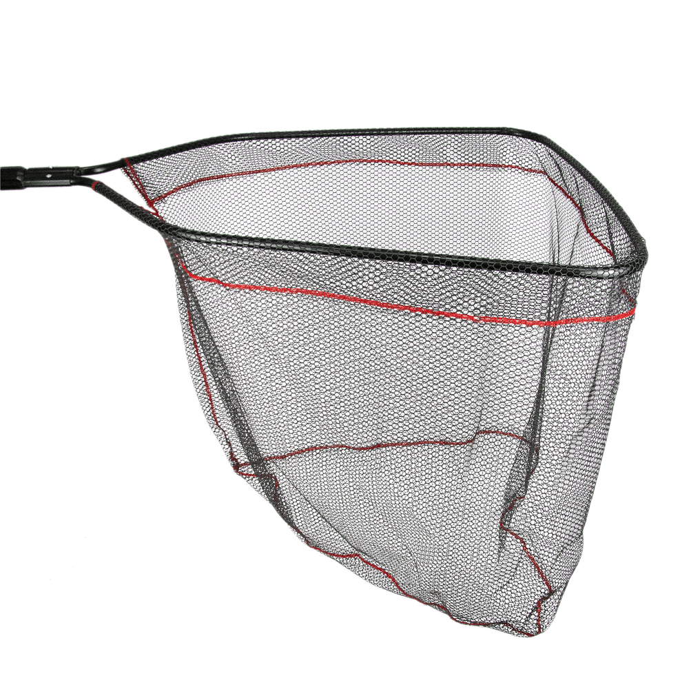 Подсачек телескопический 70см (прорезиненная сетка)