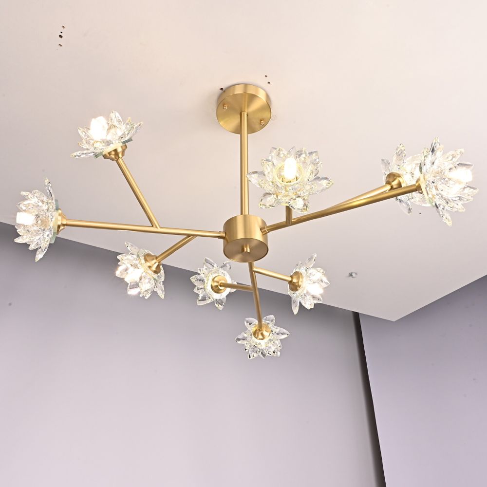 Люстра На Штанге Lotos Two D80 By Imperiumloft