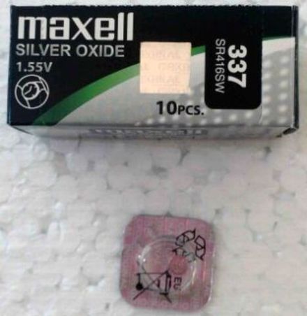 Элемент питания MAXELL SR416SW (337) BL-1