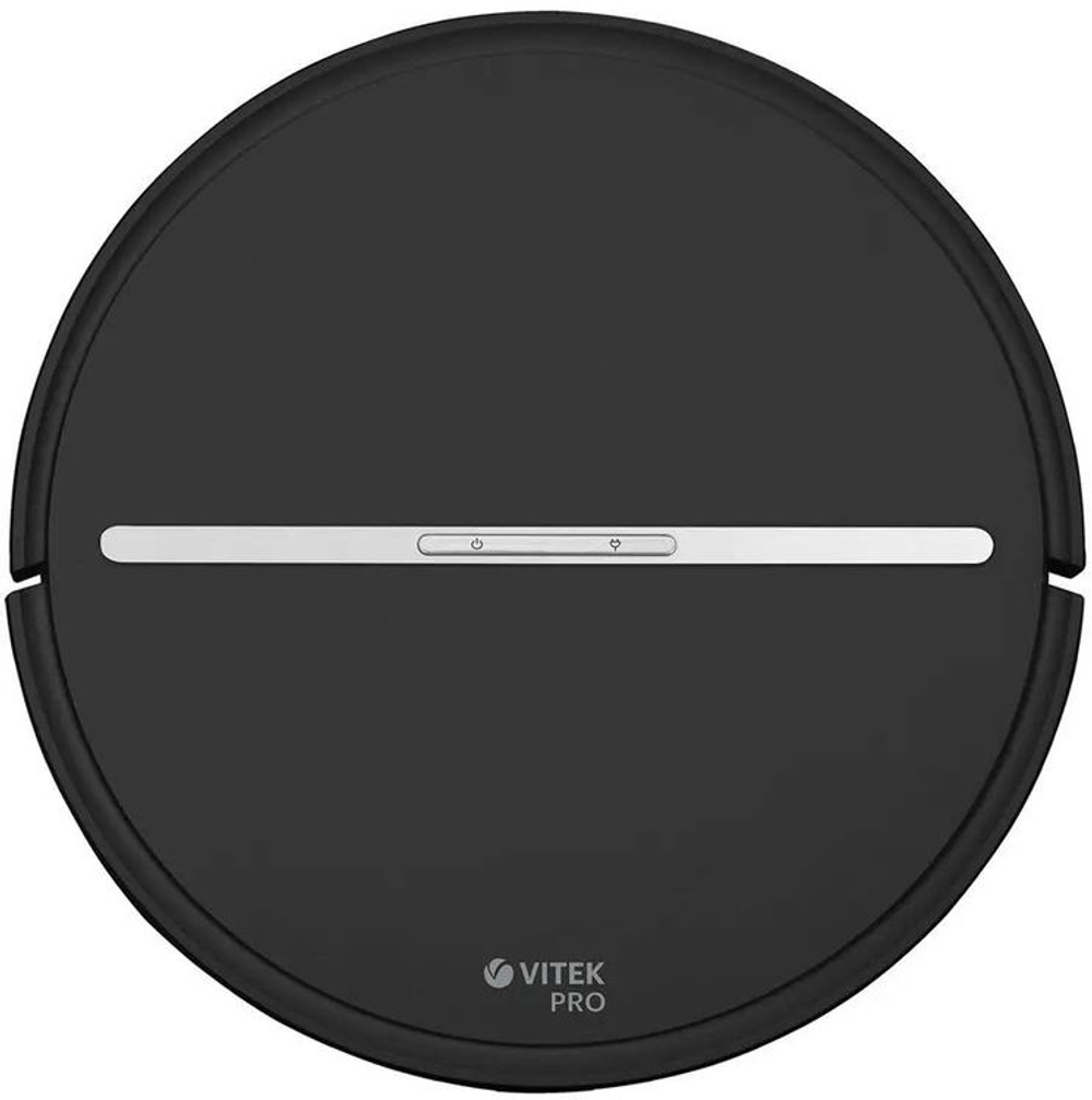 Робот-пылесос Vitek VT-1806, 25Вт, черный/черный