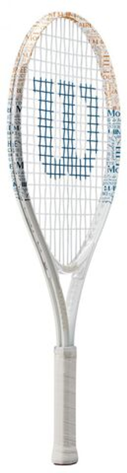 Ракетка детская Wilson Roland Garros Elite 25 - white/blue/clay red