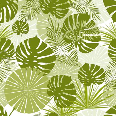 Тропические листья4