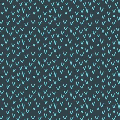 Бирюзовые галочки на чёрном фоне