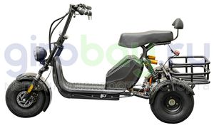 Электроскутер GT Trike X6 - Черный