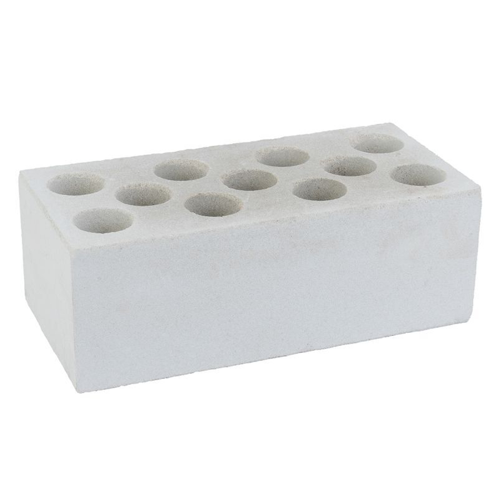 Кирпич силикатный полуторный пустотелый рядовой М-150-200 белый ВЗКГ