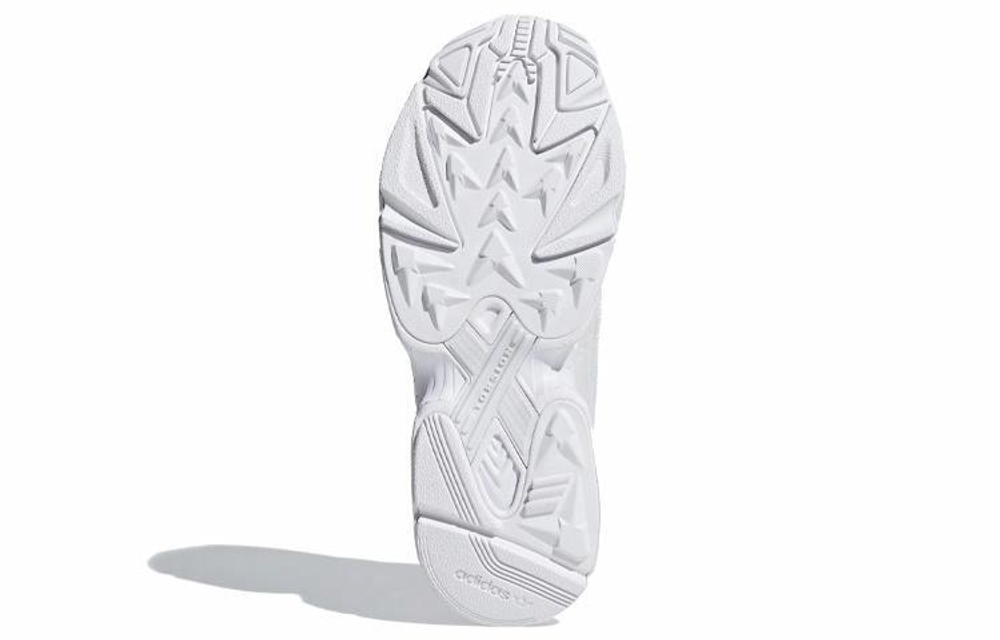 Кроссовки Adidas Originals Falcon Triple White (Женская размерная сетка)