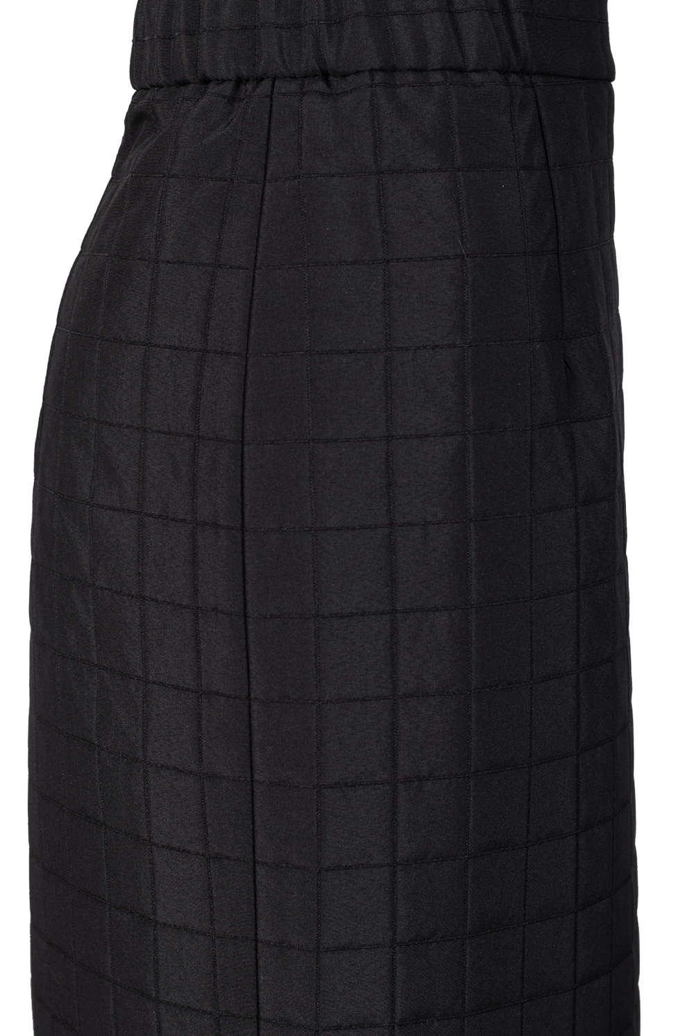 Юбка женская 4552ВП-75, чёрная клетка #485ЧКл014552ВП-75