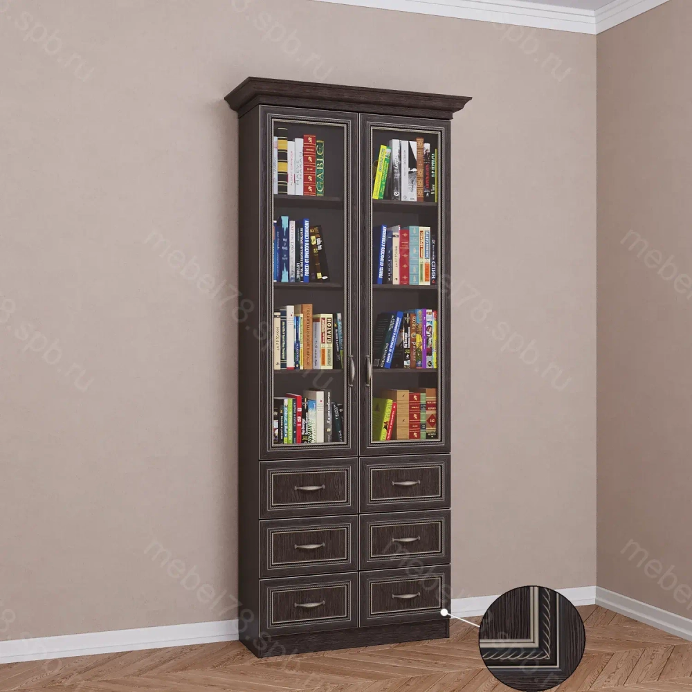 Шкаф книжный 2/5