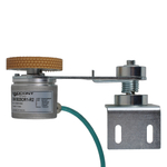 Инкрементальный энкодер INNOCONT D=50мм с мерным колесом L=200мм, контактная поверхность - резина, профиль ребристый, 1имп/1мм, 5…30VDC, выход HTL, IP64, -20…+85°C, радиальный кабель 2м