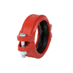 Муфта гибкая грувлок ковкий чугун XGQT02B Ду40 (Дн48) Ру25 JIANZHI