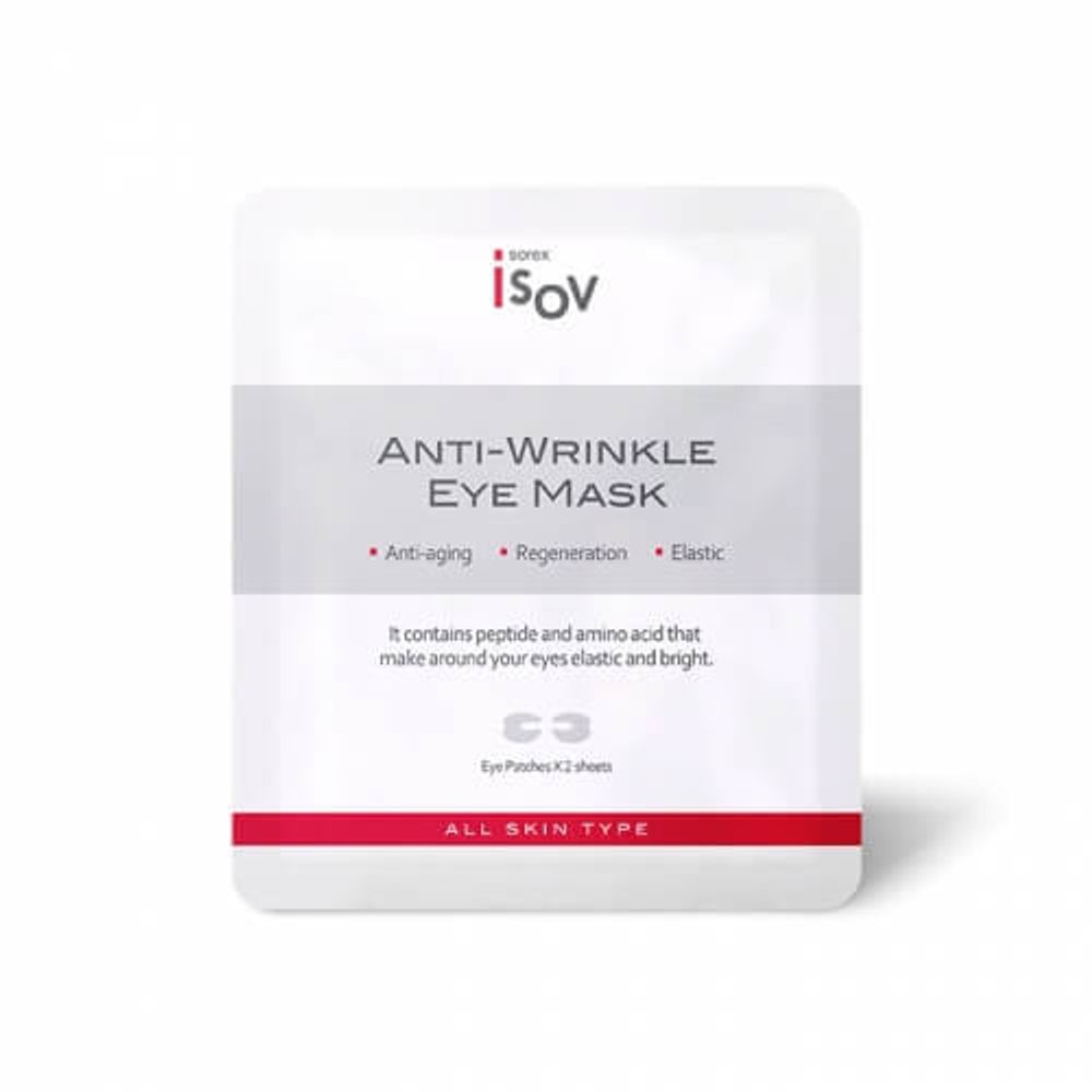 Лифтинг-патчи на верхнее и нижнее веко Isov Anti-Wrinkle Eye Mask 2*5 гр