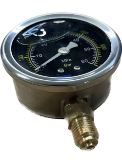Глицериновый манометр SPECOS 60MPa, 600Bar
