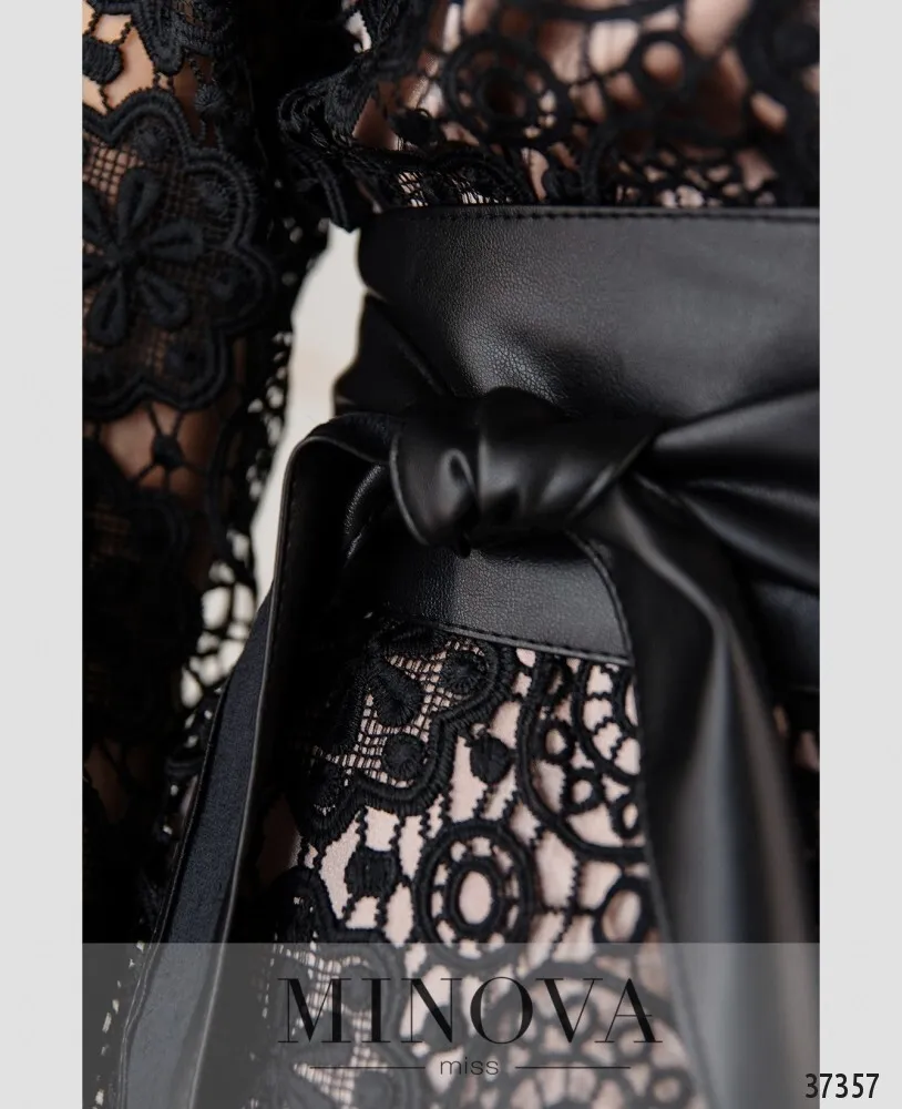 Платье 4116-черный Minova