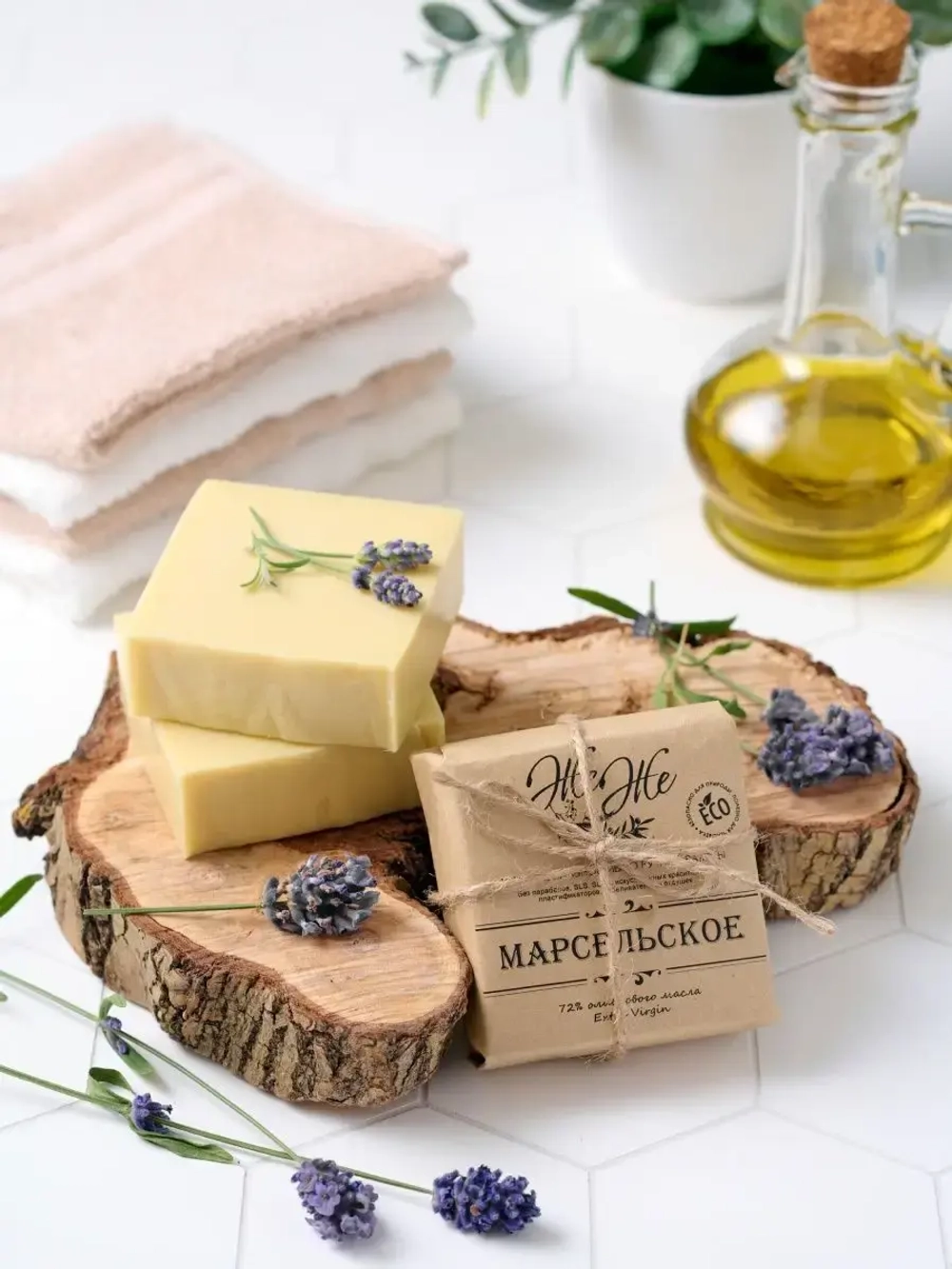 Марсельское мыло, 72% оливкового масла Extra Virgine