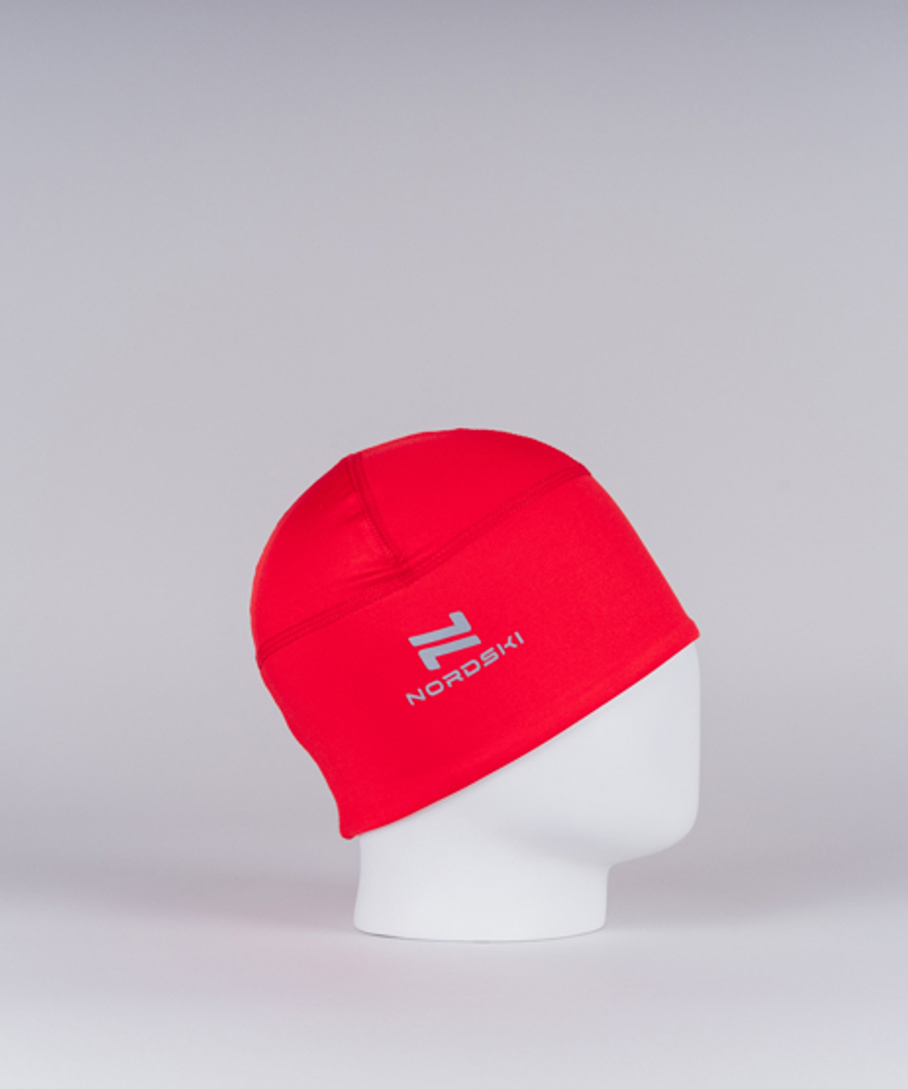 Шапка NORDSKI Jr.Warm Red, тренировочная, NSJ238900