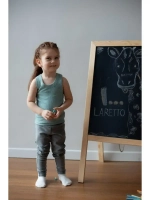 Майка для девочки в рубчик