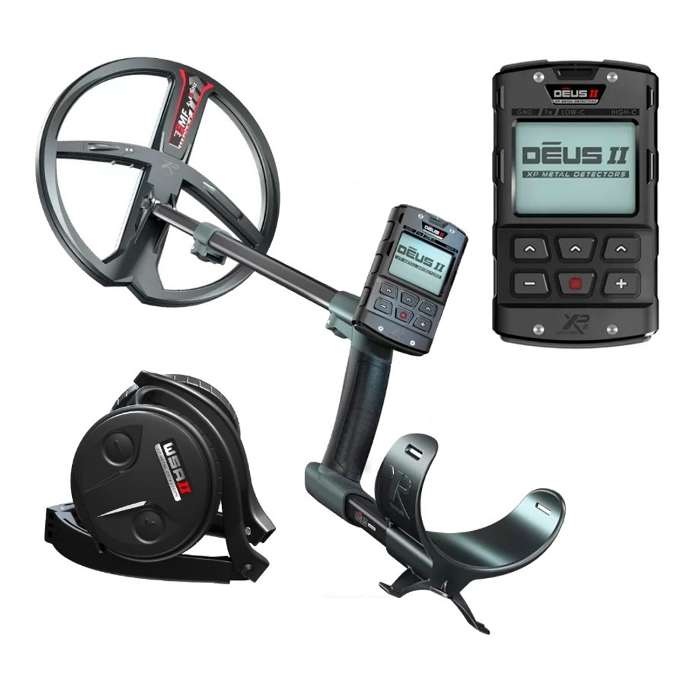Металлоискатель XP Deus 2 с катушкой 28 FMF (11") блоком и наушниками WSA II