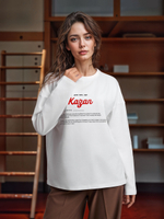 Лонгслив женский  "Дом там где...Kazan" белый