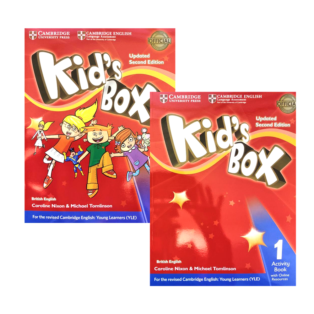 Kid&#39;s Box 1 (2nd Edition Updated) комплект SB +WB + CD