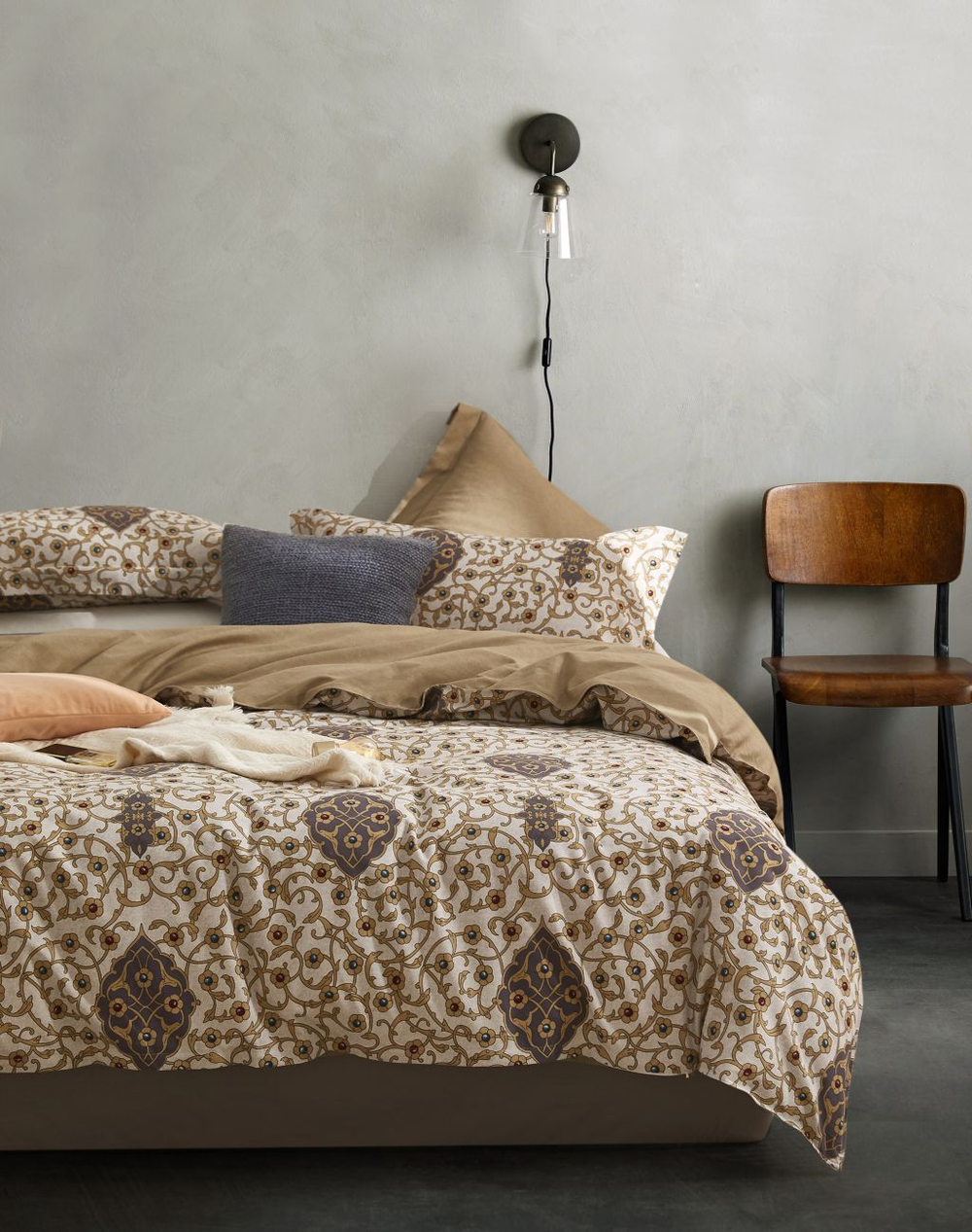 Постельное белье 1.5 спальное Asabella 1844-4S