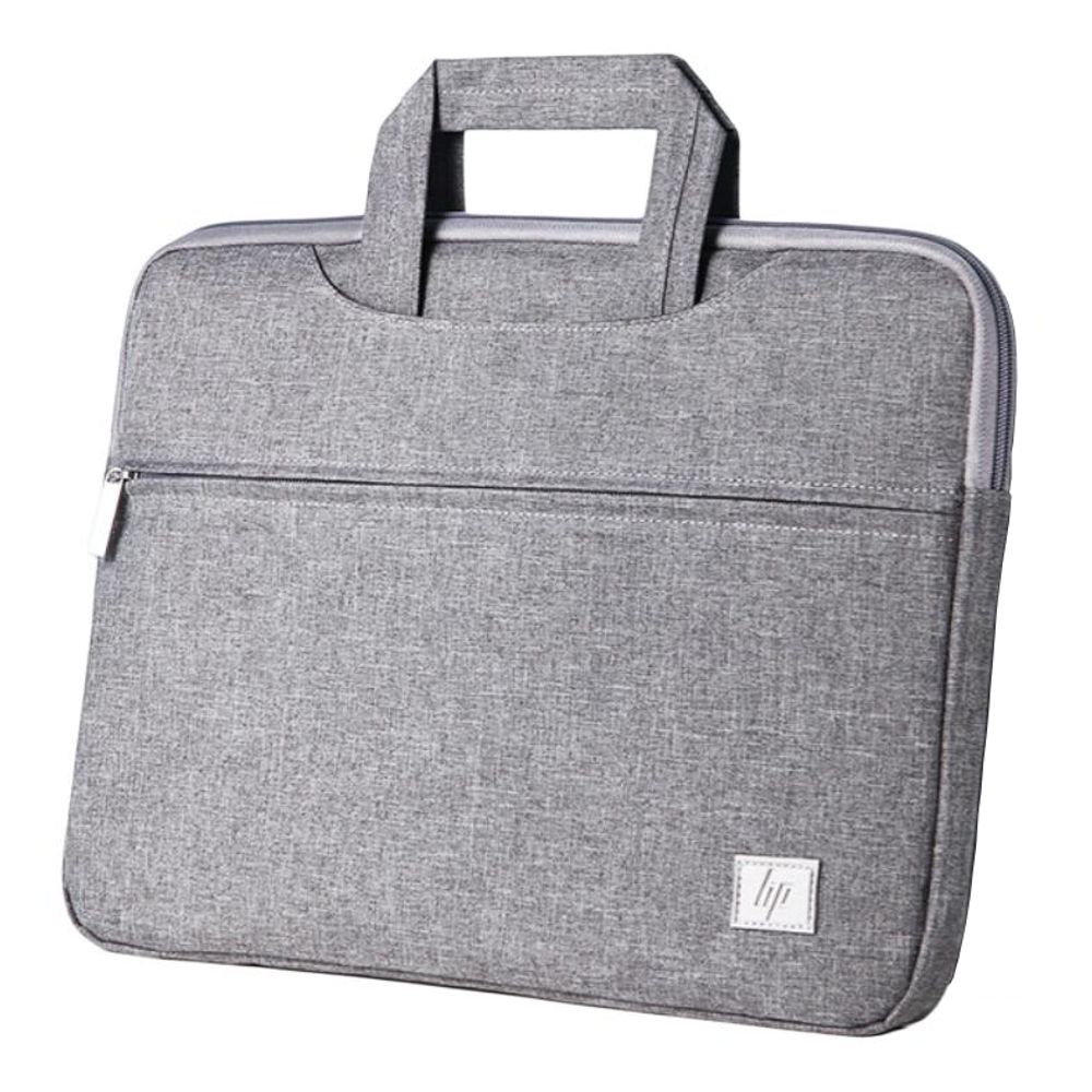 HP HUIPU Polyester Oxford Handheld Laptop Bag Regular Unisex Gray