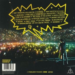 Panic! At The Disco / All My Friends, We're Glorious - Death Of A Bachelor Tour Live (2LP)