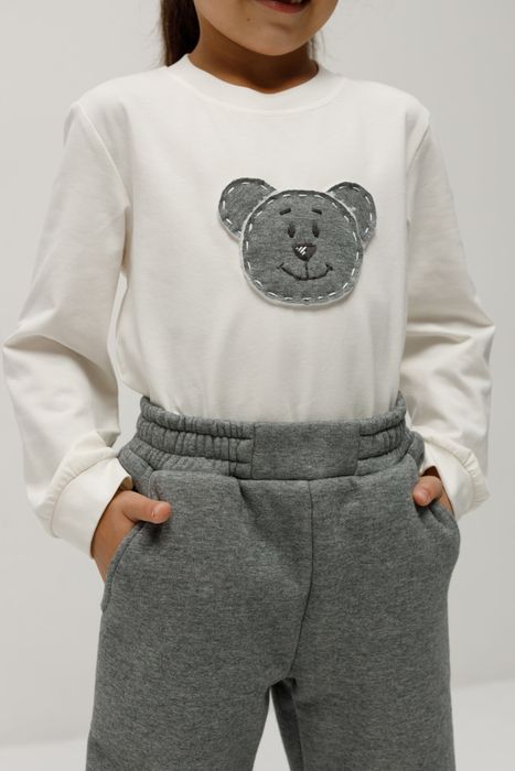 БРЮКИ ДЕТСКИЕ ТЭВИС ГРАФИТОВЫЙ МЕЛАНЖ