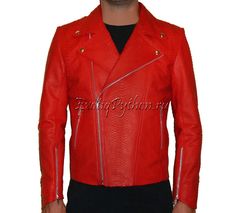 Куртка из кожи питона JT-7