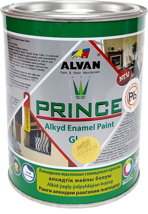 ЭМАЛЬ ALVAN PRINCE №111 СВЕТЛО-БЕЖЕВЫЙ 2,6КГ
