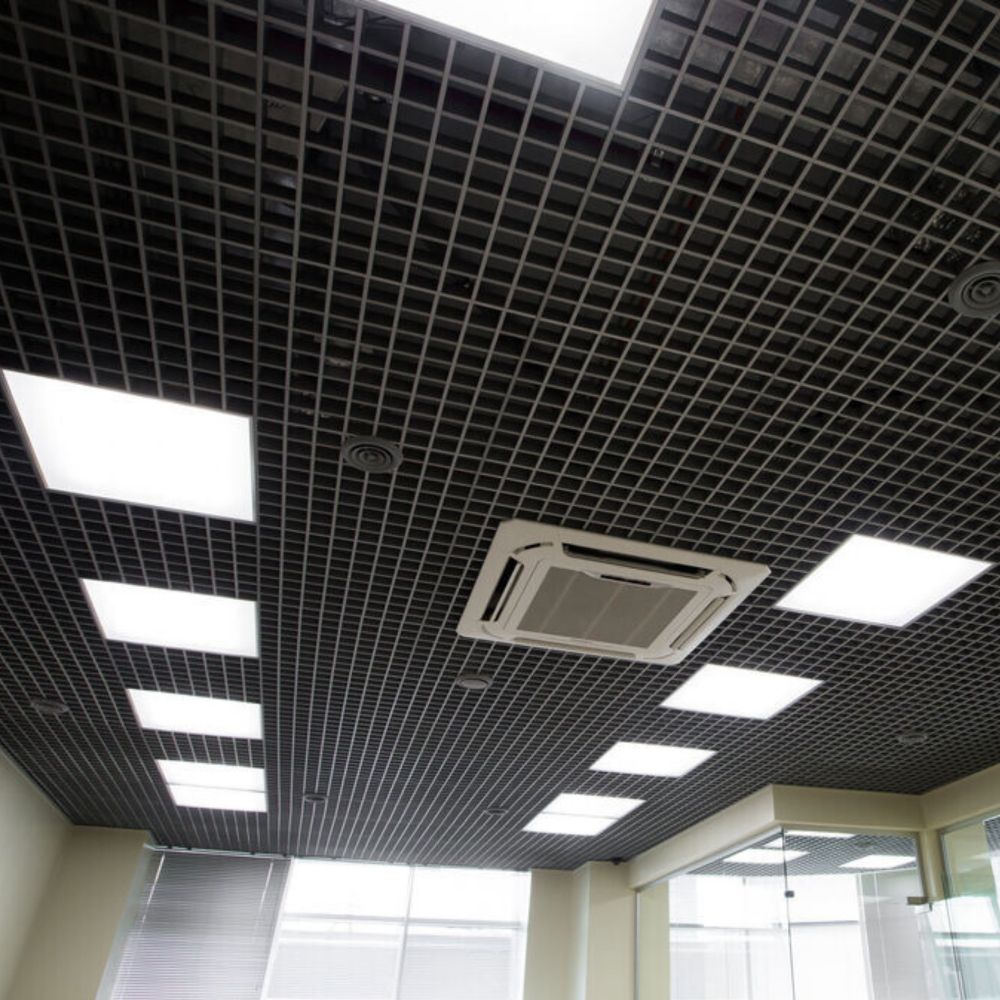 ULP-6060 60W-5000К IP40 GRILYATO WHITE Светильник светодиодный потолочный встраиваемый. Белый свет 5000K. 6900Лм. 588x588x40мм. Корпус белый. В комплекте с и-п. ТМ Uniel.