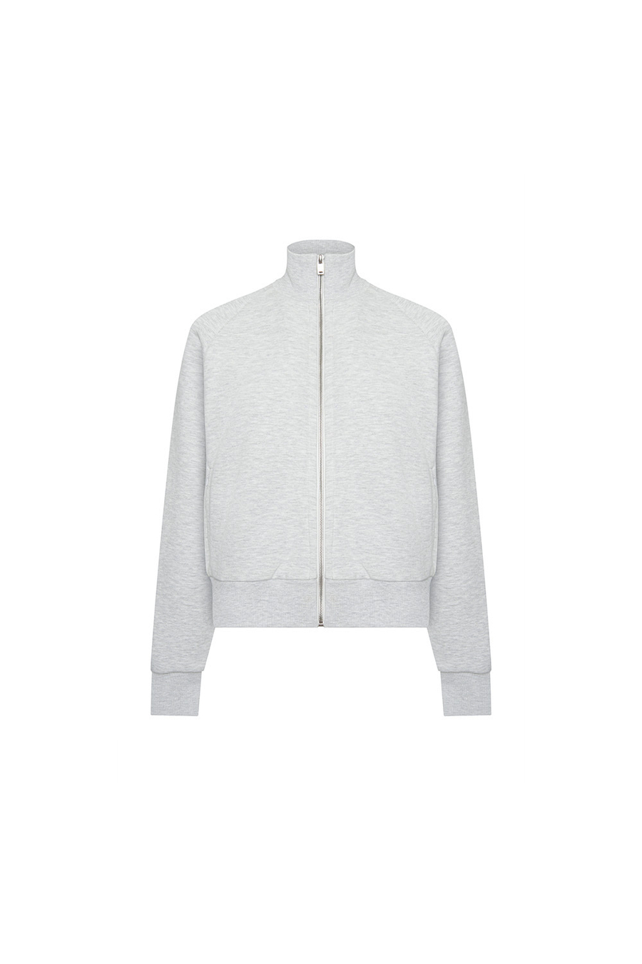 Олимпийка утеплённая Светло-серый меланж