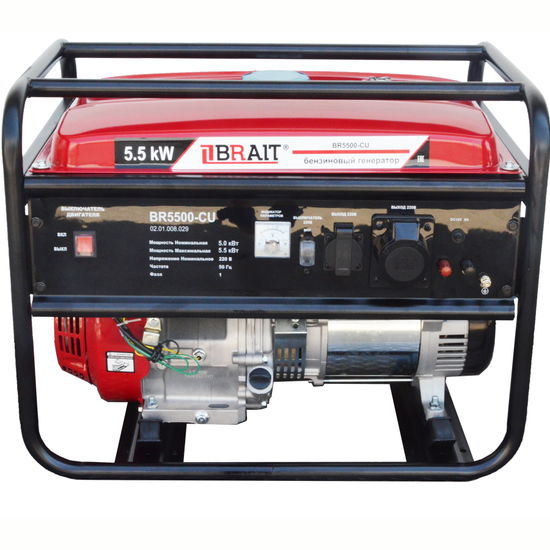 Бензиновый генератор "BRAIT" BR5500-CU
