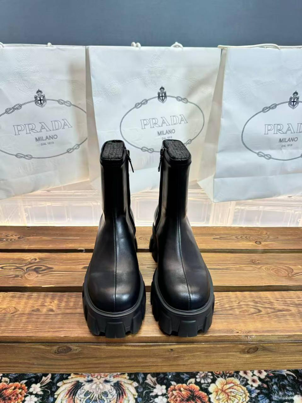 Ботинки Prada