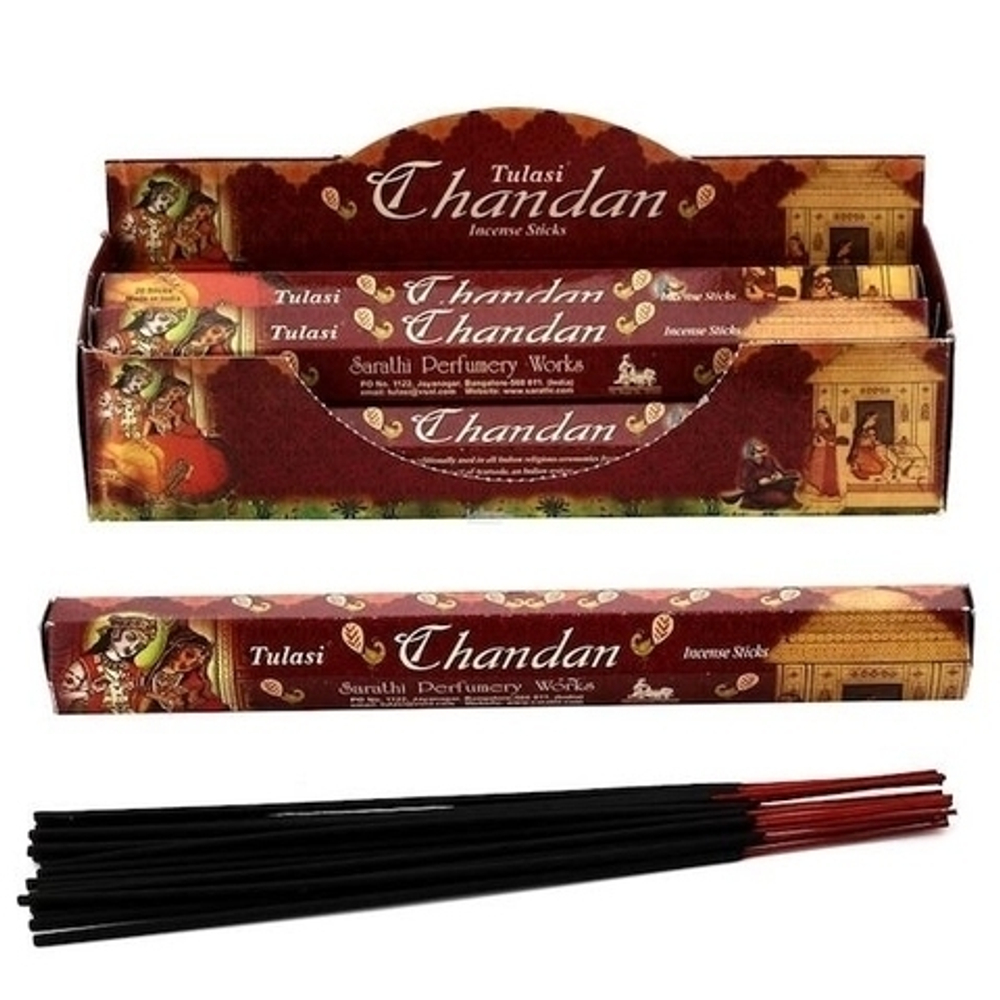 Tulasi Chandan шестигранник Благовоние Чандан