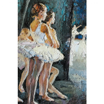 Скетчбук ежедневник Контэнт-Канц, формат А5, 64 листа, 140х210 мм, 7БЦ, серия "Мечты о балете", матовая ламинация, ляссе