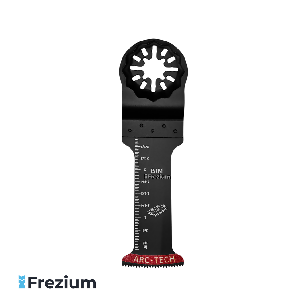Насадка биметалл "Frezium" для реноваторов Bosch, Makita, Fein по дереву и металлу 63.5 мм