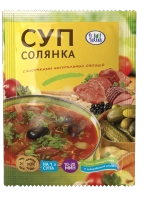 Суп набор 10 штук в пакетах быстрого приготовления