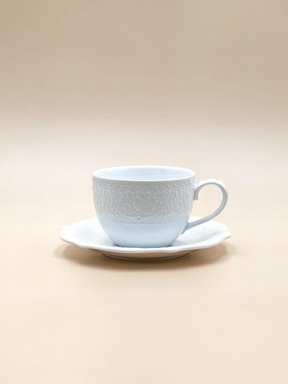 Чайная пара 2 предмета Роял Ажур