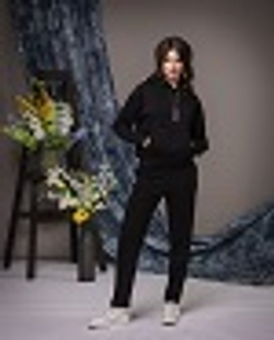 08-01-22 SS Спортивный костюм с брюками черный S