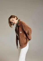 Куртка Called a Garment Corduroy work Карамельная